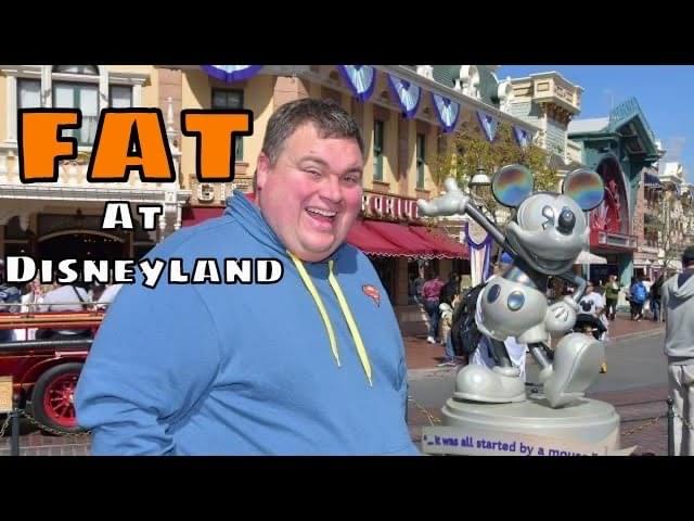 Fat at Disneyland